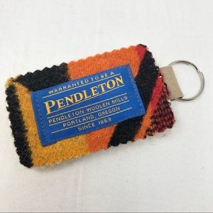 Pendleton Woolen Mills Pure Wool Colorful Keychain